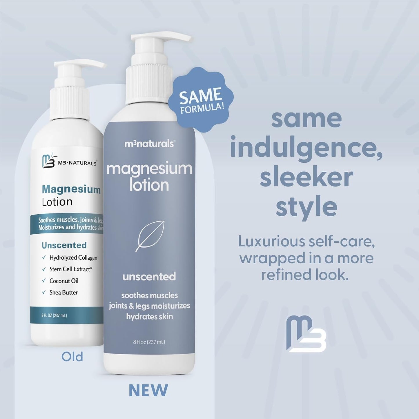 Magnesium Lotion - Ease Muscle Cramps, Calm Restless Legs, Promote Restful Sleep, Moisturize & Hydrate Skin - 8 Fl Oz - Magnesium Cream for Sleep, Magnesium Butter, Topical Magnesium